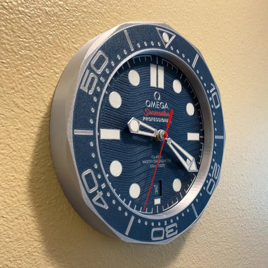 Reloj mural 25cm - Estilo deportivo Speed